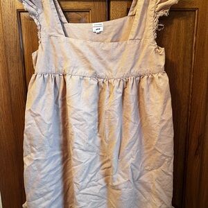 aerie Blush Pink Sleeveless Babydoll Dress